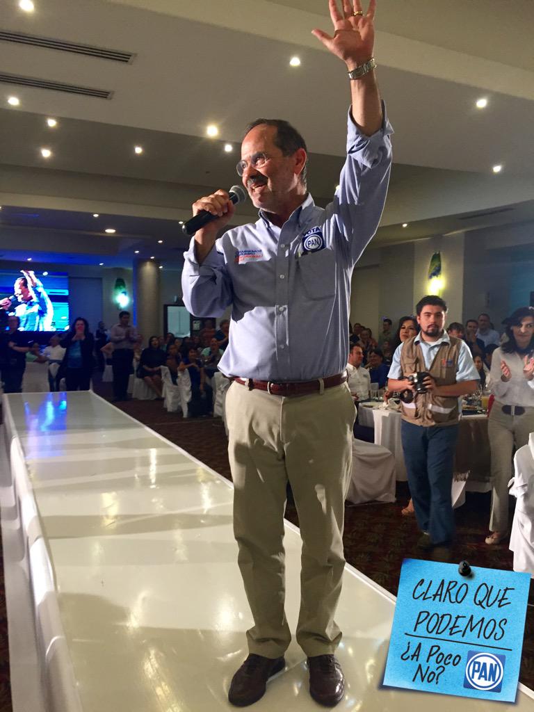 AccionNacional's tweet photo. Ya extrañan al PAN en la Presidencia porque sabemos gobernar con responsabilidad: @GustavoMadero #Sinaloa #2015esAzul http://t.co/500BbLjpW8