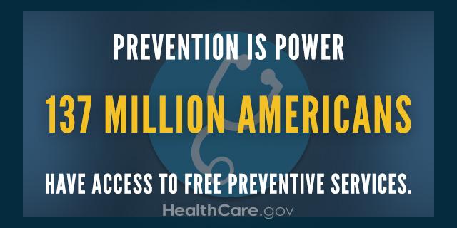 ADM_Christine's tweet photo. 137M Americans have access to free preventive services. Read more: http://t.co/pFoOEFTLK3 #CheckUpForWhat http://t.co/VqzHGWKJbl