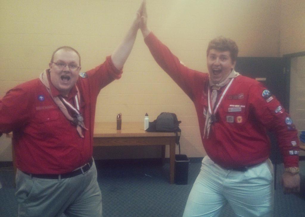 The Legendary <a href="/millieit/">David Millie</a> after he presented the Canadian Path to a group of Windsor Youth! #windsorscoutsdostuff