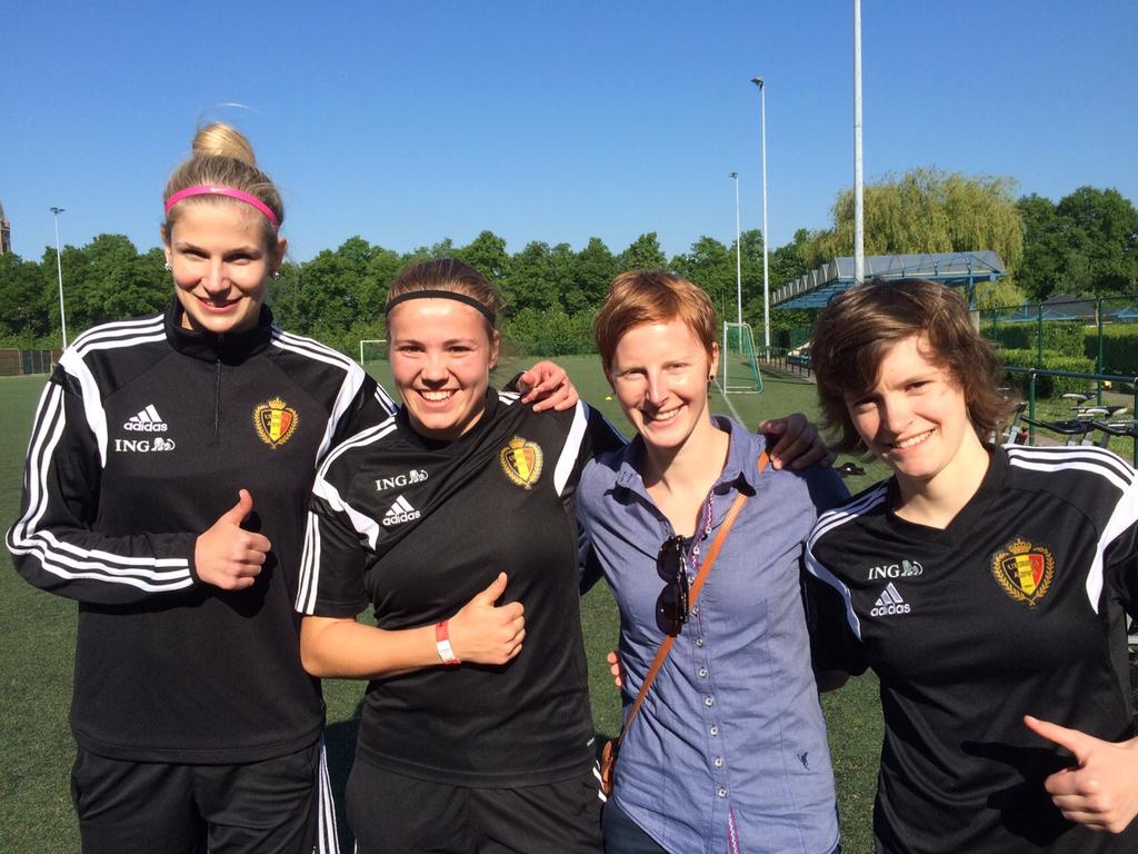 Happy Flames after winning the Belgian Cup yesterday! #flametime