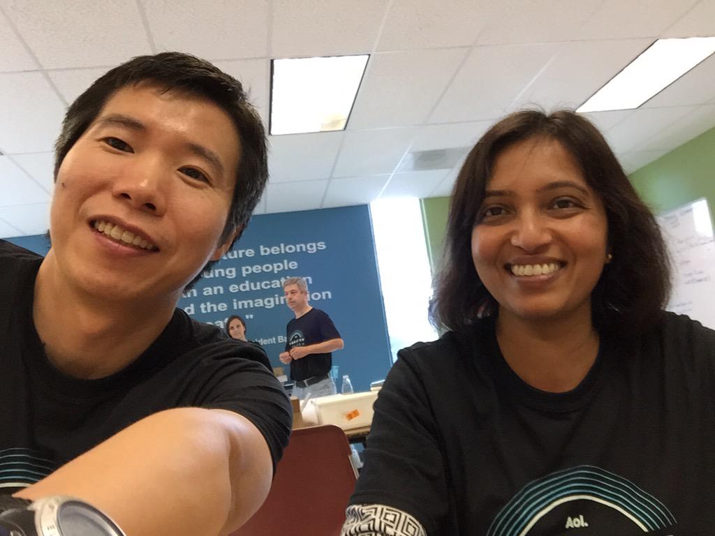BarRaiser95's tweet photo. Monster helper day activities from Palo Alto office  #AOLMHD http://t.co/SJKPgkujr8