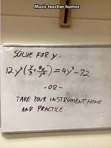NAfME's tweet photo. Your choice (we would pick practicing)! Happy Friday! http://t.co/PBTv6MysAO