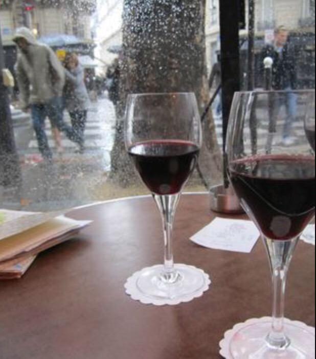 Nothing like a cozy #wine bar to make ur #RainyDay great