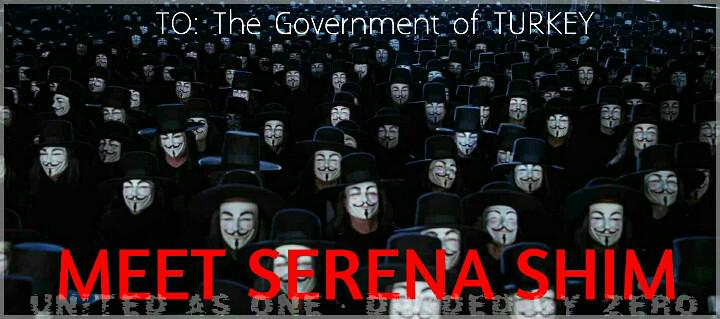 7h4n47oZ's tweet photo. SERENA SHIM Intrepid iconic journalist 
WE WILL NOT FORGET HER 
#OpSerenaShim  #Anonymous #SerenaShim http://t.co/VDLg67NocJ
