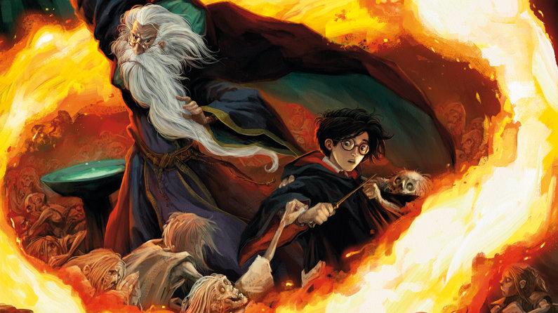 imaginefx's tweet photo. 7 steps to painting a Harry Potter book cover: http://t.co/j9WpYaiApX http://t.co/u8EHDdED4t