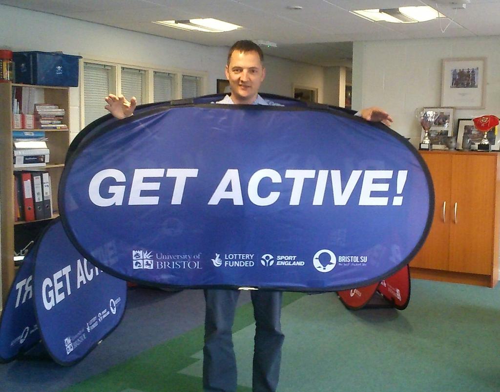 GiveBack2Sport's tweet photo. @UoBrisSEH you heard the man....good luck to all students in exams! #hitthebooks #rememberyourhealth http://t.co/kAcn9VE6hR