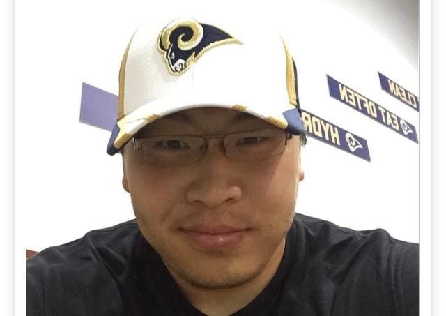 HokiesFB's tweet photo. OFFICIAL: @Rams confirm that David Wang has signed FA contract. Congrats! 

#HokiesInNFL http://t.co/eU1d47lPHP