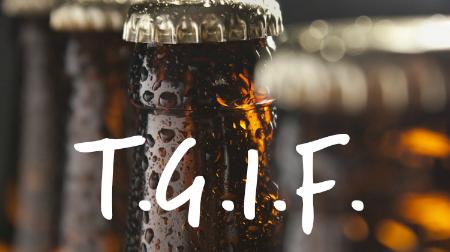 It's almost time to unwind! Come enjoy a cold one after work today!