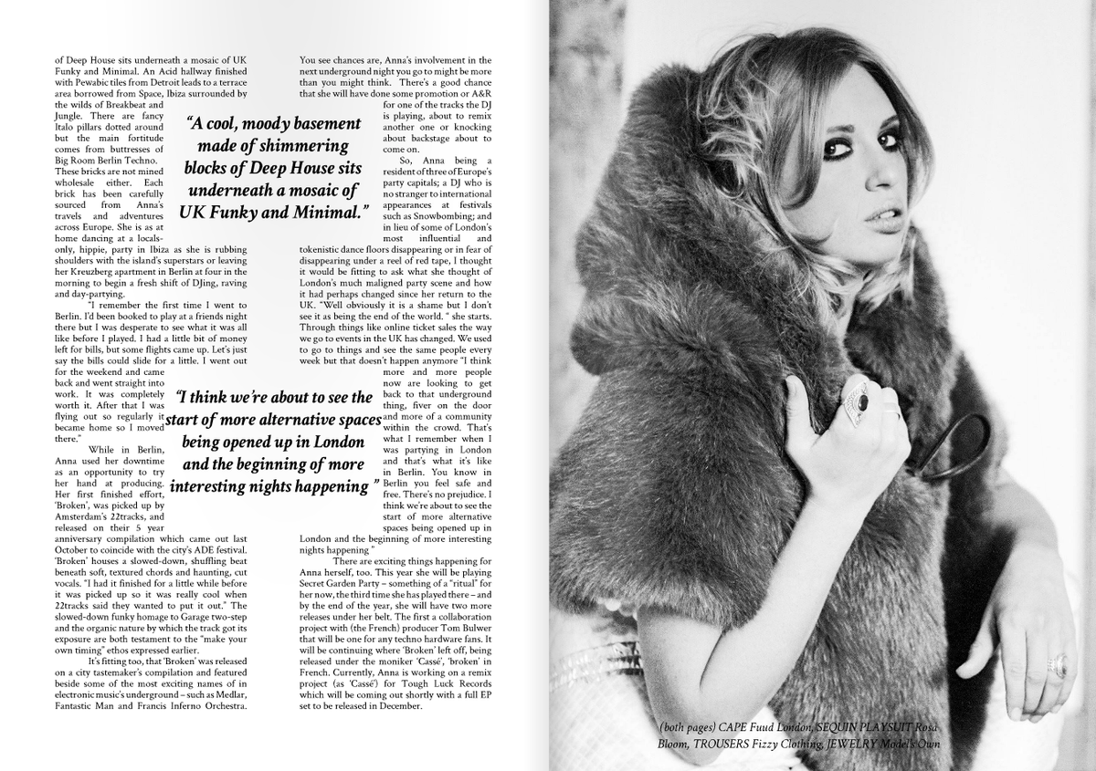 DJAnnaWall's tweet photo. I had a lil chat with @FieldGuideMag! Check issue #1 here: http://t.co/a67xbMfW0b http://t.co/xJ37MFFVSG
