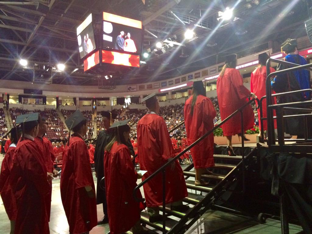 BUQuestrom's tweet photo. Conferring of degrees has begun! #Questrom2015 #BU2015 http://t.co/MKPcyhxQMW