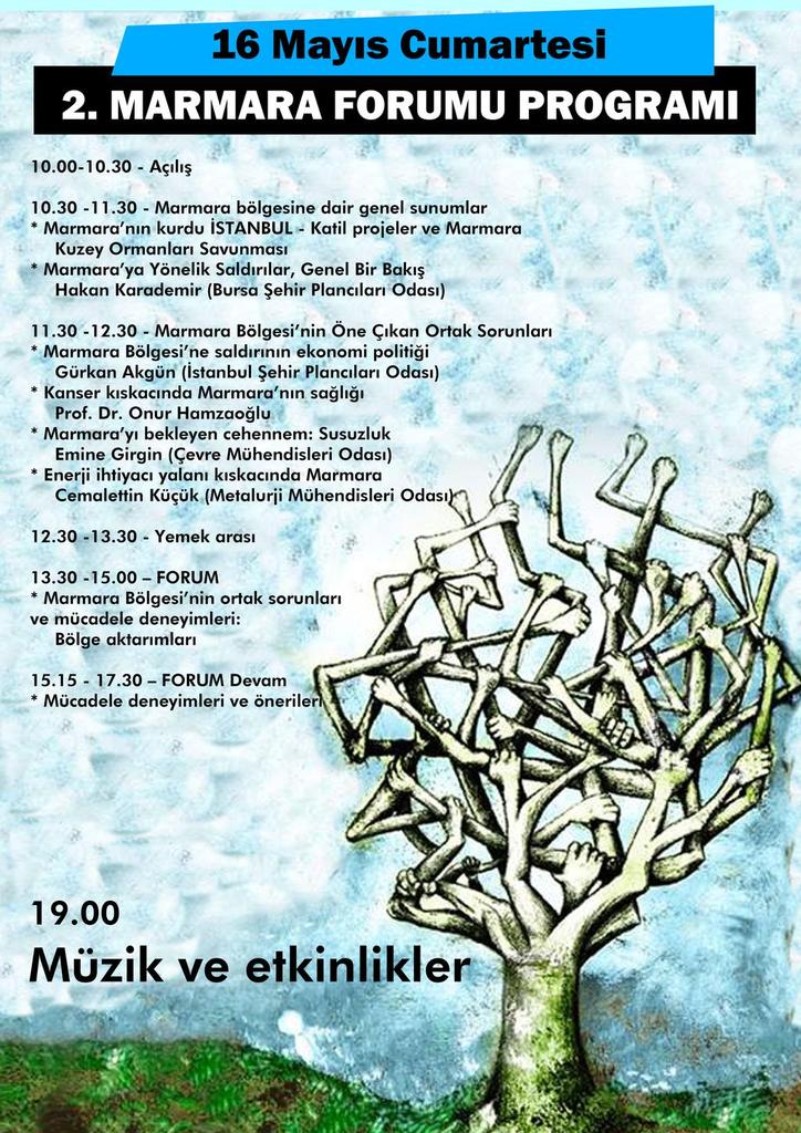 ValidebagSvnms's tweet photo. Talana, ranta, yağmaya karşı Marmara'yı savunmaya...
16 Mayıs Abbasağa Parkı 10:00
#MarmarayıSavun 
@sendika_org http://t.co/gE1ETf64Ch