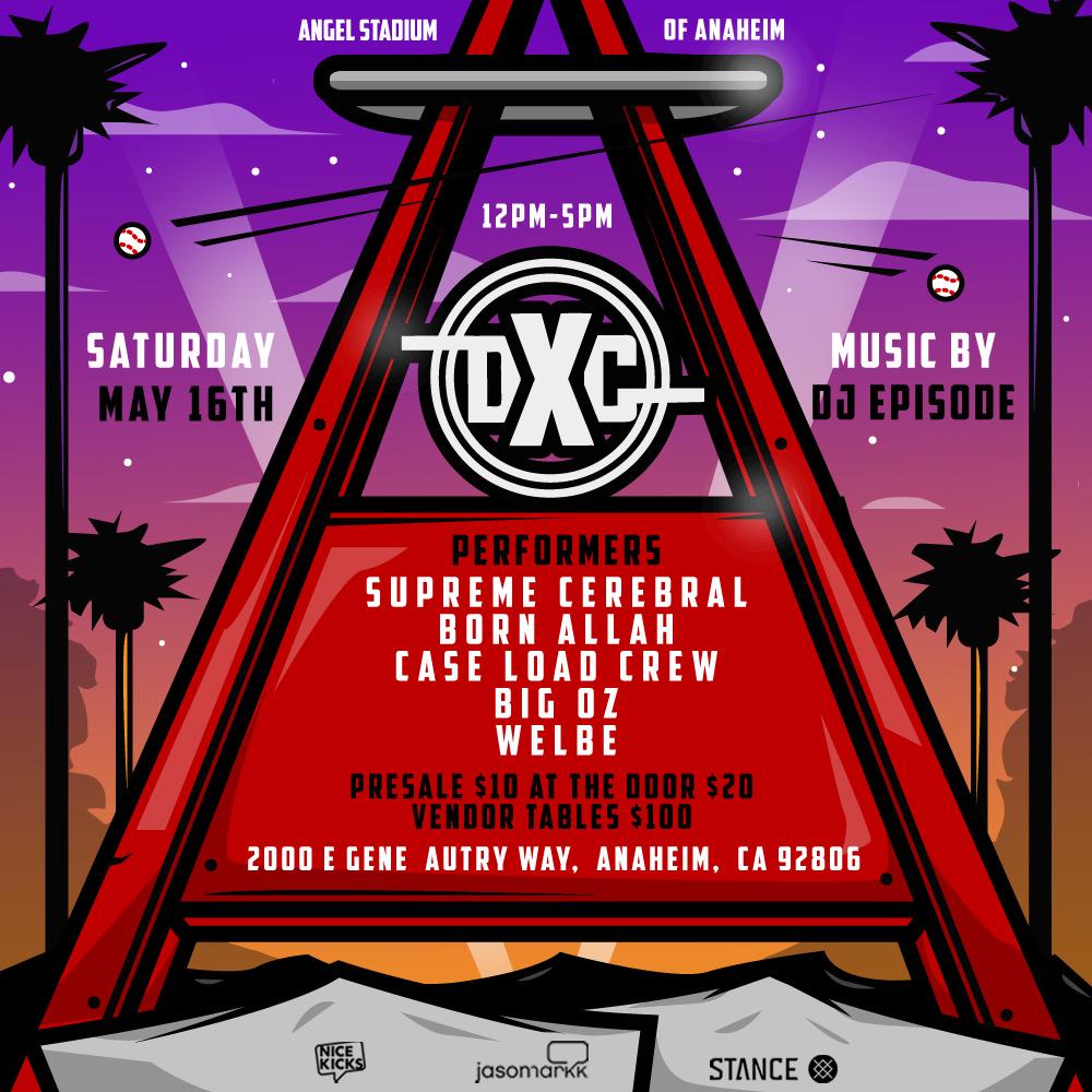 dunkxchange's tweet photo. Tomorrow it's going down at @angelstadium!! #DXCOC 12-5pm. Visit http://t.co/wT8uYf0dGt to purchase tix/vendor space. http://t.co/07k9GPk2JI