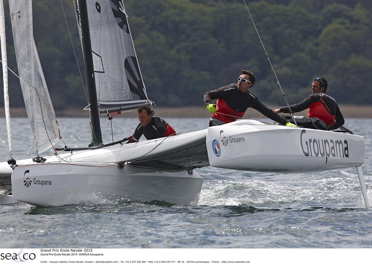 ScanVoile's tweet photo. #Diam24 / Franck Cammas en tête du #GPEN2015 #Classement #J1 http://t.co/Yz0pkDvPGw http://t.co/DSqHs8Xyiq