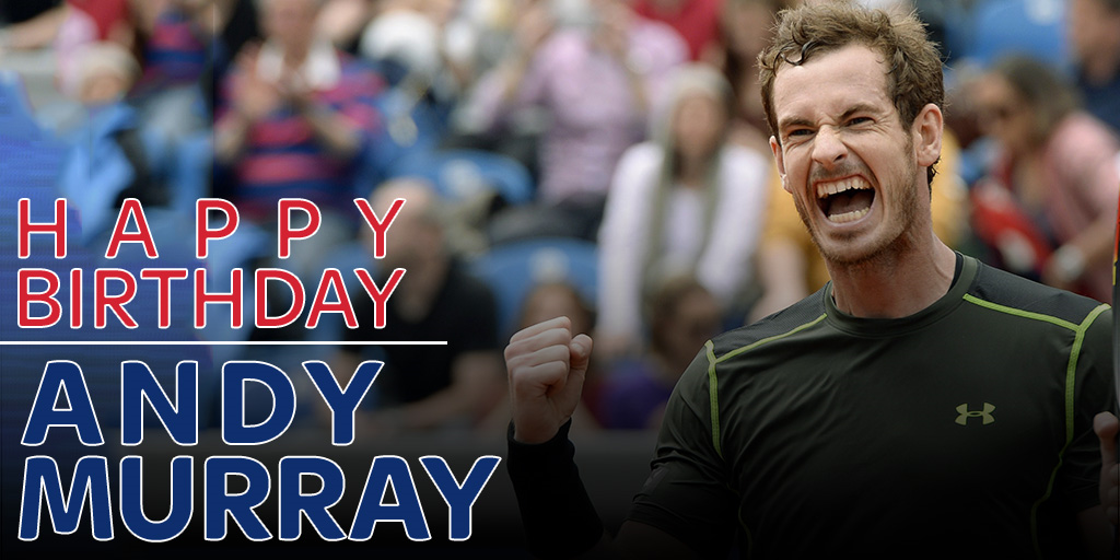 SkySportsTennis \"From the Sky Sports team, we wish andy_murray a Happy Birthday!    