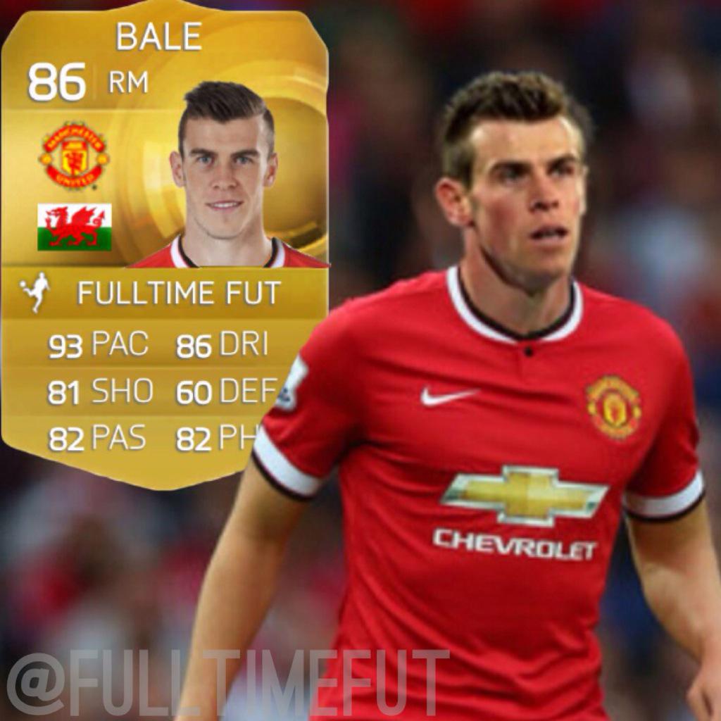 FulltimeFUT's tweet photo. #Gareth #Bale in #FIFA16 ? Will he play for Manchester United next season? 🙈 http://t.co/CkUN2gnSXz