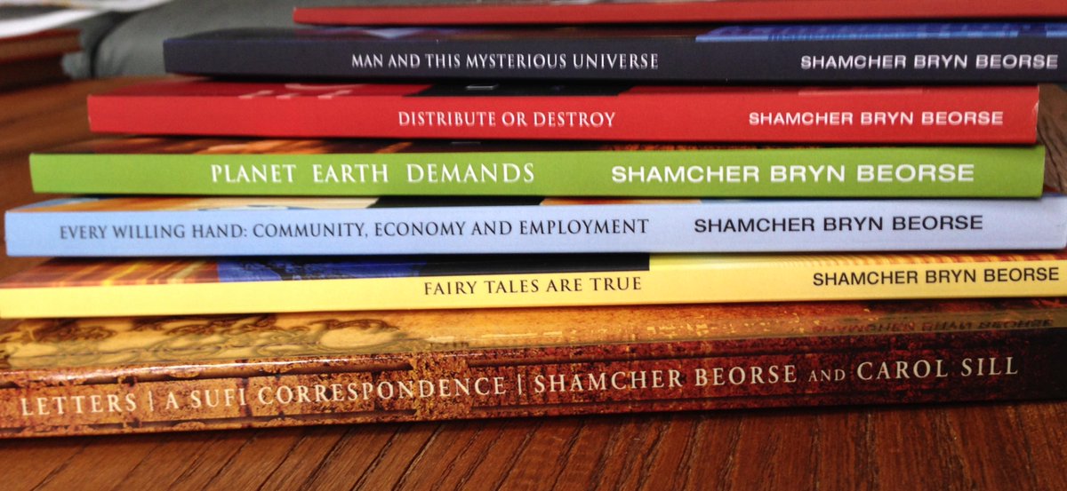 sourcespirit's tweet photo. happy to see new books by Shamcher Bryn Beorse http://t.co/hCj0wcVCAs