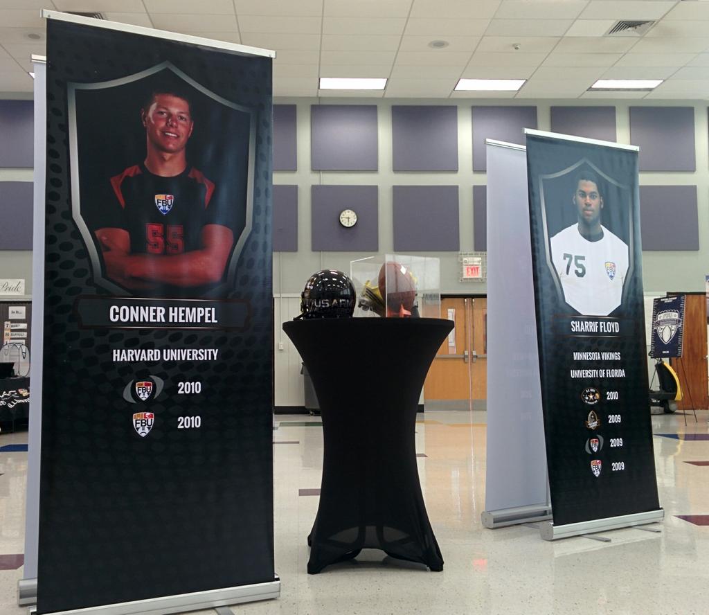 FBUcamp's tweet photo. The FBU Hall of Heroes welcomes student-athletes to #FBUNJ.  Every champion starts with a chance.  #CreateYourFuture http://t.co/czJGJHp2iS
