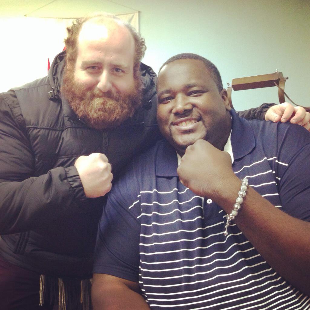 My1stMiracle's tweet photo. #FBF to a day on set with the amazing @QuintonAaron and one of our executive producers @Kalpakciyan_KA 😊! #mfcmovie http://t.co/Z2TiifRRSk