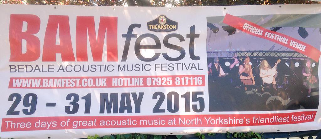 Only two weeks to <a href="/Bamfest1/">Bamfest</a> 2015! #music #festival #Yorkshire #RealAle
