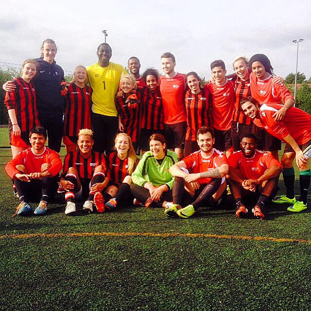 MDX_WFootball's tweet photo. We're proud girls today after playing as the only girls team in @SportsCodez tournament. Well done to all the girls! http://t.co/XXBf9rlI15