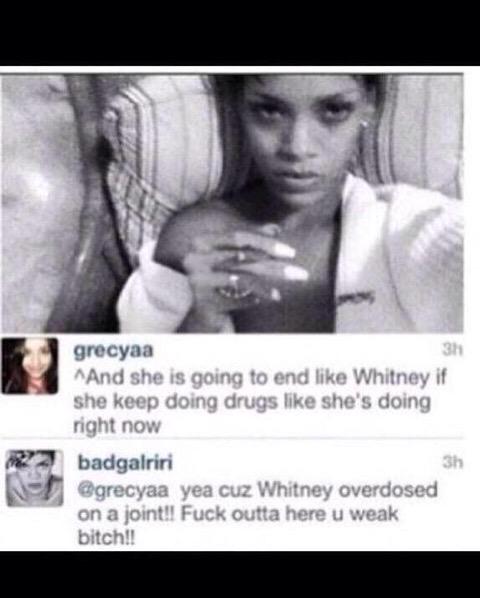 MyBitchCode's tweet image. Rihanna is such a savage