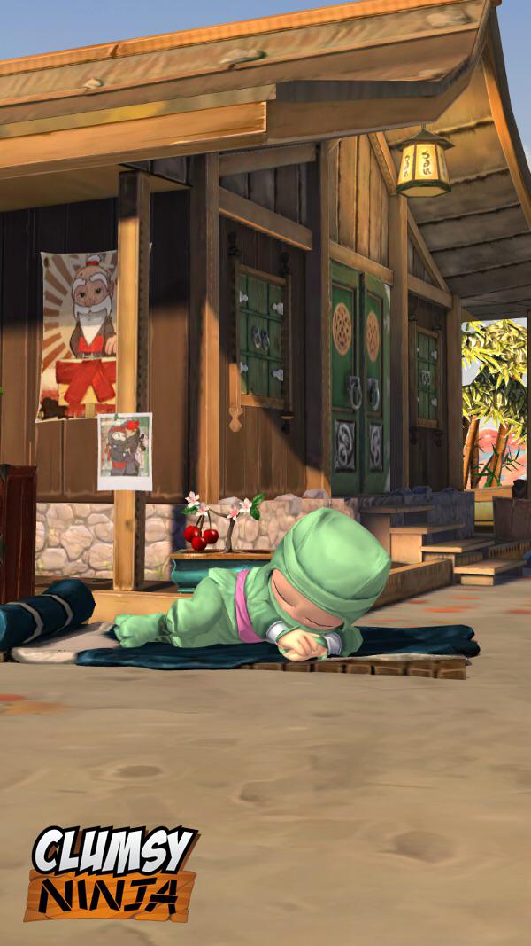 Ammira la mia foto di #ClumsyNinja per iPhone! Provalo, è GRATIS! nmgam.es/cn-tpht