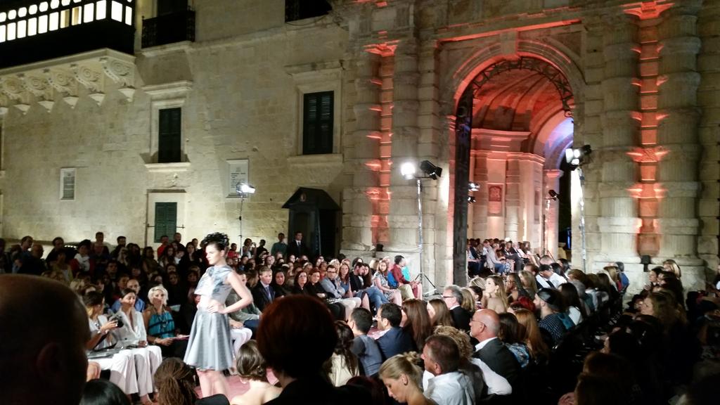 chogm2015mt's tweet photo. #Commonwealth Day at @MaltaFashion http://t.co/2Qirn1Moqk