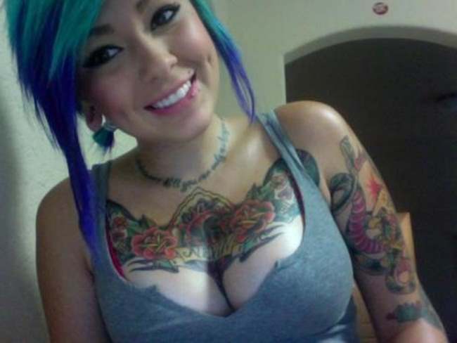 #tattoo #girl #hot