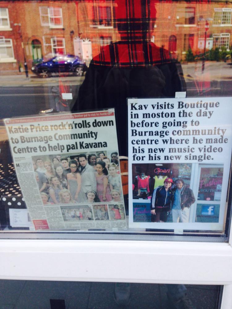 kavana_official's tweet photo. Loved seeing this today on street I grew up in ! X http://t.co/OvEVGOSKW8