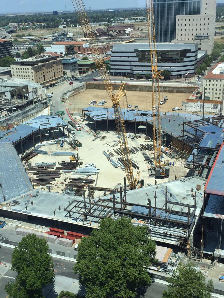 chrisgranger313's tweet photo. Nice view from up top.  #SacramentoProud #Progress. http://t.co/e1HccLJBoN