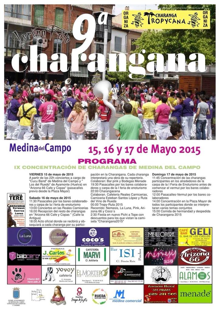 Empezamos !! #charangana 2015 !! Conciertos de <a href="/cucu_band/">Cucu Band</a> y <a href="/losdelruedo/">Fernando Rodríguez</a>  en <a href="/Arizona66_CyC/">Arizona 66</a>  no te lo pierdas !!