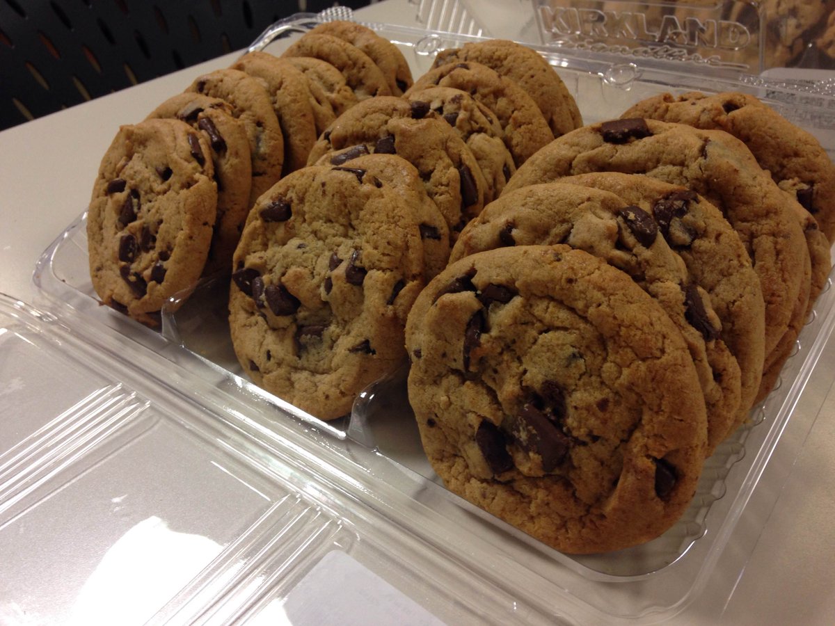 #Zillner CSO @DanCoop3r takes one (or two) for the team. #NationalChocolateChipCookieDay