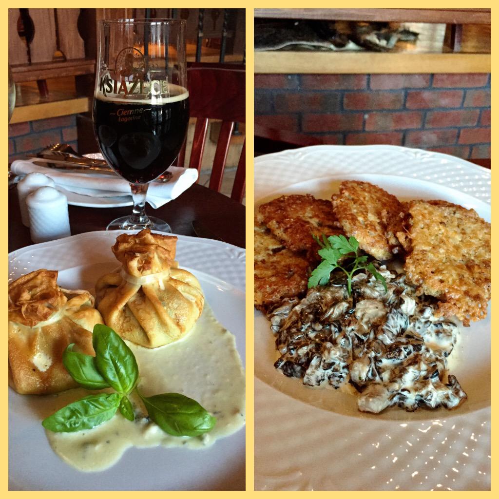 CleverDever's tweet image. Poland's got game, &amp;amp; lots of it, but vegetarians can find great meals like spinach dumplings &amp;amp; buckwheat pancakes.