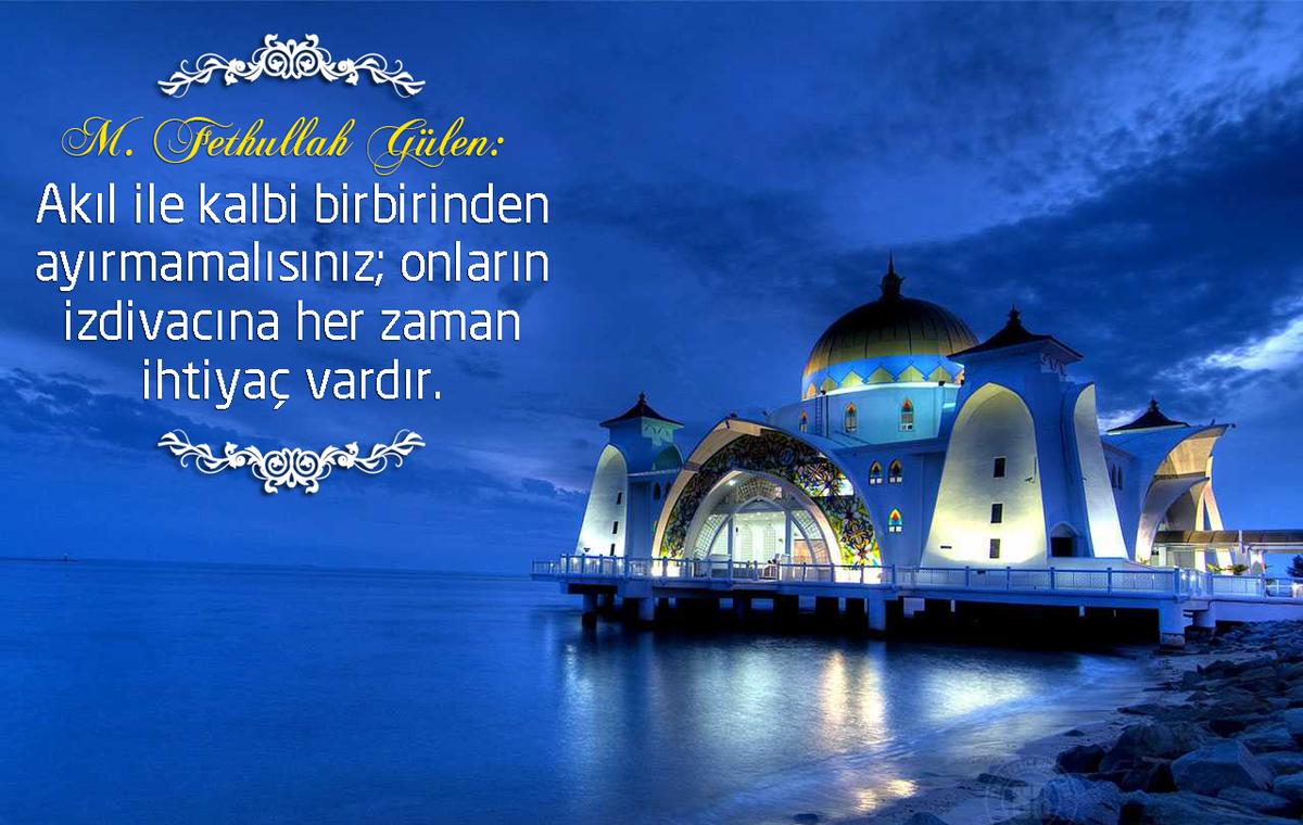 Akıl ile kalbi birbirinden ayırmamalısınız; onların izdivacına her zaman ihtiyaç vardır.

#MümininMiracıNAMAZ