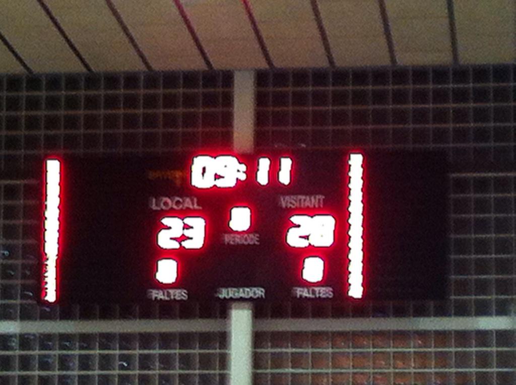 bisbalbasquet's tweet photo. Al descans del 1r partit de fases d'ascens: @BASQUETAESE 23 - @bisbalbasquet 28 SOM-HI!!! #alaplanadelemporda http://t.co/hM1lFtU0Jw