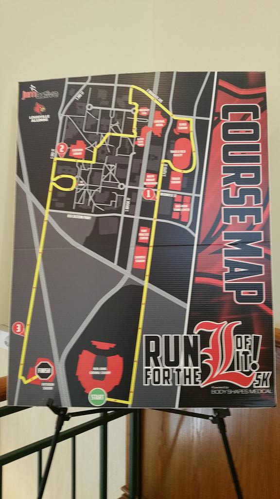 25AgainMedical's tweet photo. You can still sign up for the @R4L5K! Enjoy this wonderful course around the @GoCards campus tomorrow morning! #L1C4 http://t.co/82kb4NONdk