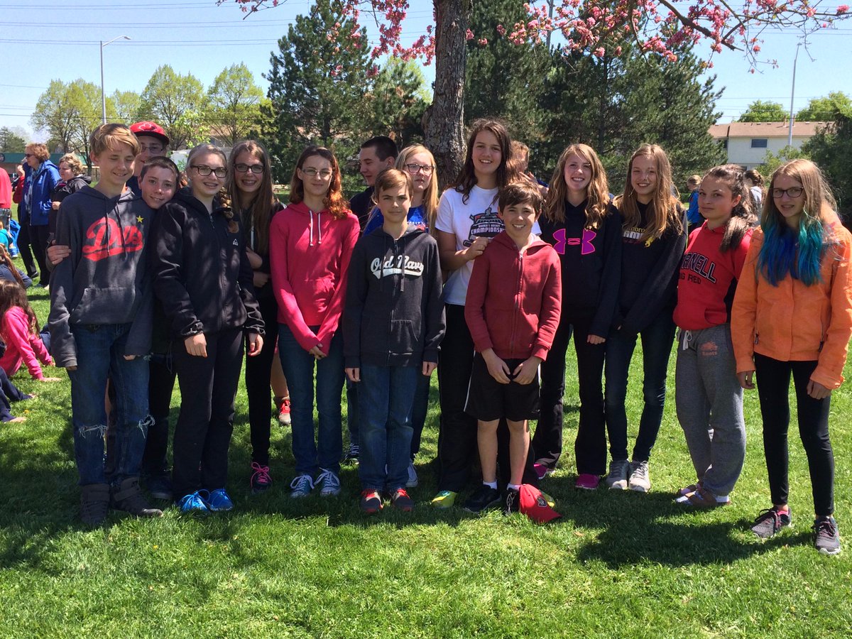 Look at this fine group of grade 8s that attended the GR82B Catholic Festival in Sarnia! Our leaders!