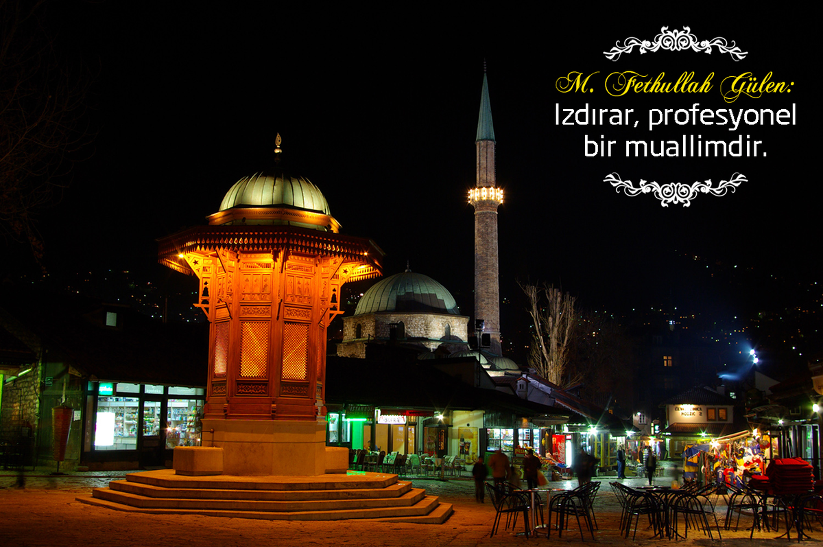 Izdırar, profesyonel bir muallimdir.

#MümininMiracıNAMAZ
