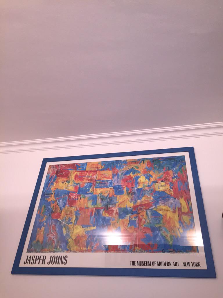  happy bday Jasper Johns from Italy 