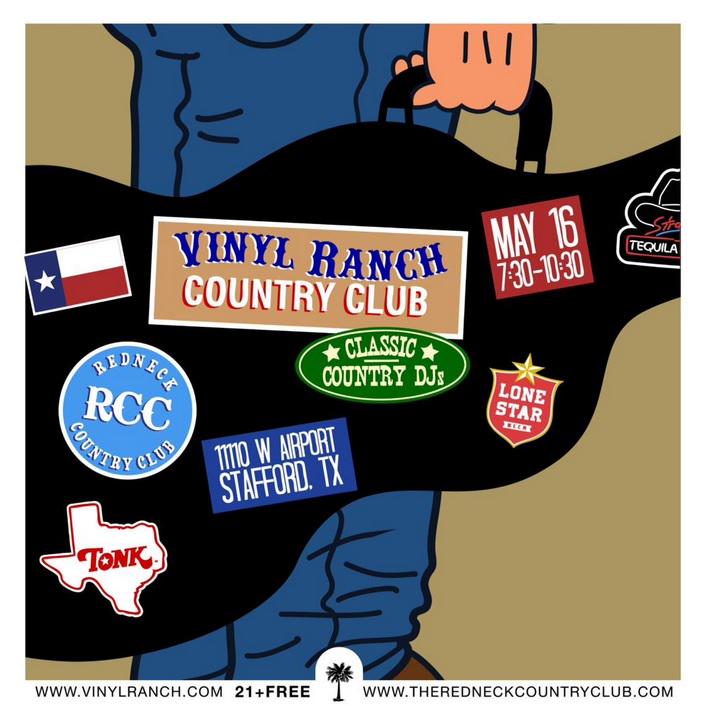 Come hang out with @vinylranch tomorrow night at @TheRedneckCC. Free show. Great drinks too.