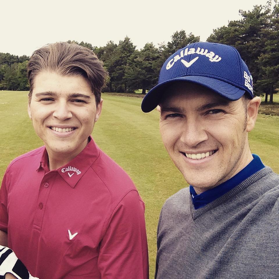 CallawayCollier's tweet photo. Nice game of golf at Ferndown GC on Sunday...... Dan came 2nd 😉 http://t.co/1MuAAHoKO4