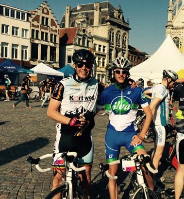 janvermeulenD's tweet photo. Voldaan van onze deelname aan #1000km toporganisatie van @flandersclassics en #KOTK @jennedepotter #pakvast http://t.co/DIm2ZcogVC