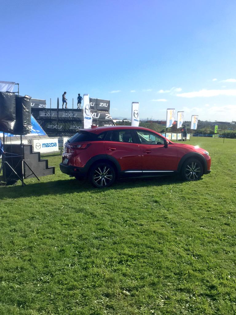 boydpr_nz's tweet photo. The sun is shining ready for O ROCK tomorrow! #firstevercx3 #mazda #OROCK http://t.co/7ld8i8UfFM