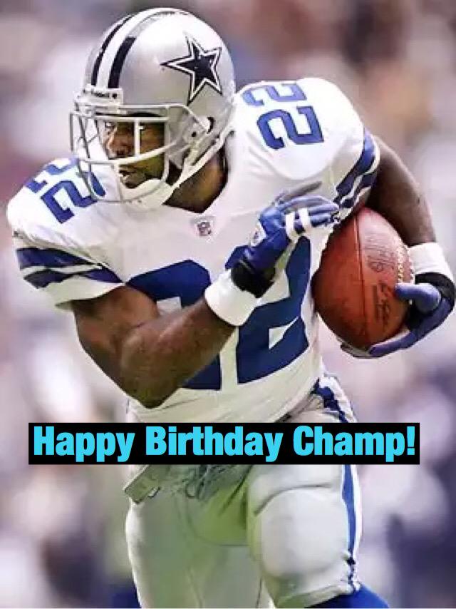 Happy Birthday to Emmitt Smith! All time leading rusher and 3x Super Bowl Champ!   