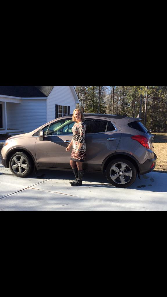 Candy4james's tweet photo. #WinBriansWatch My 2014 Buick Encore hope to win Brian's watch ☺️🙌⌚️@wraltraffic http://t.co/ofDDZh8L23