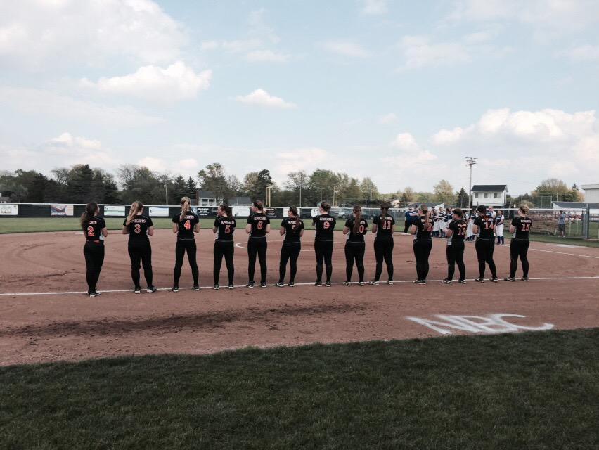 OtsegoHSOffice's tweet photo. Softball Sectionals against Northwood. Let's do this. http://t.co/K5LTaHsf5m