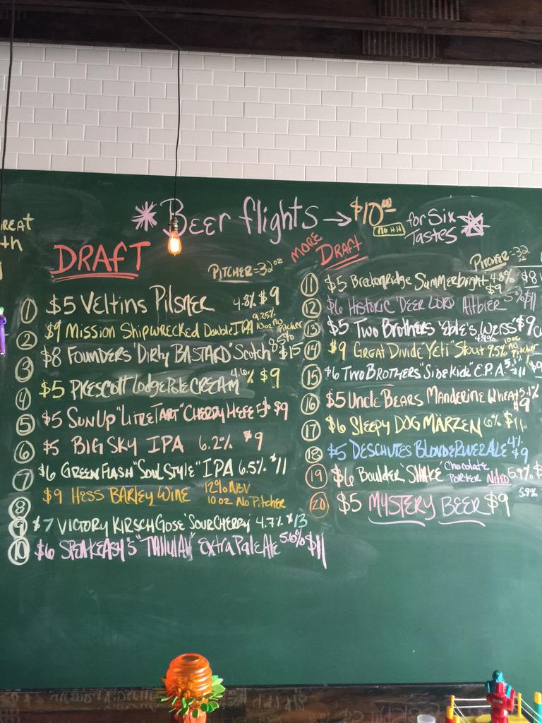 PigMeow's tweet photo. Tonight's draft list!!! Happy Friday!! http://t.co/Hfv5it3eQ4
