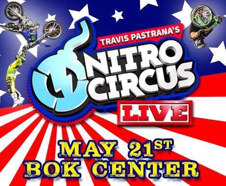 BOKCenter's tweet image. Want to score a pair of tickets to @nitrocircus next Thursday? RT for your chance to win! #NitroCircusLive