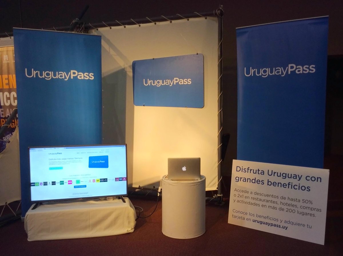 UruguayPass's tweet photo. UruguayPass presente en @Tecnologica_UY 2015, el mayor evento de tecnología del Uruguay #Tecnologica2015 http://t.co/KBGLlQ1O1k