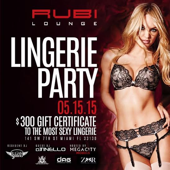 MegaCityEvents's tweet photo. Lingerie Party tonight @rubibrickell lounge hosted by @MegaCityModels! RSVP here: http://t.co/Lnq42uyy0p #RubiFridays http://t.co/4R7TwfpqTM